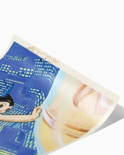 Astro Boy City Art Print -Threadheads Clothing Astro Boy Cream Curled Mock Up a097875f 082c 4a37 afd1 55c3bf8def90