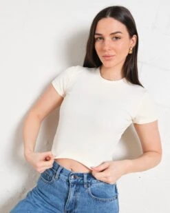 Baby Tee -Threadheads Clothing BabyTeeBlankTemplate 1 2