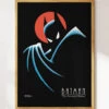 DC Batman The Animated Series Logo Art Print -Threadheads Clothing BatmantheAnimatedSeriesLogo Ecom1