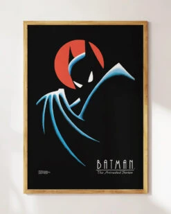 DC Batman The Animated Series Logo Art Print