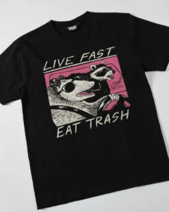 Live Fast Eat Trash T-Shirt -Threadheads Clothing BestSelling IGVariation 33