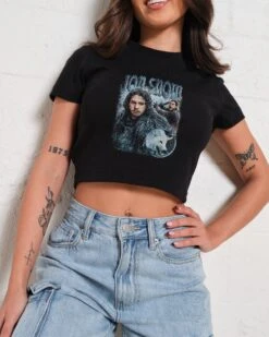 Game Of Thrones Vintage Jon Snow Baby Tee