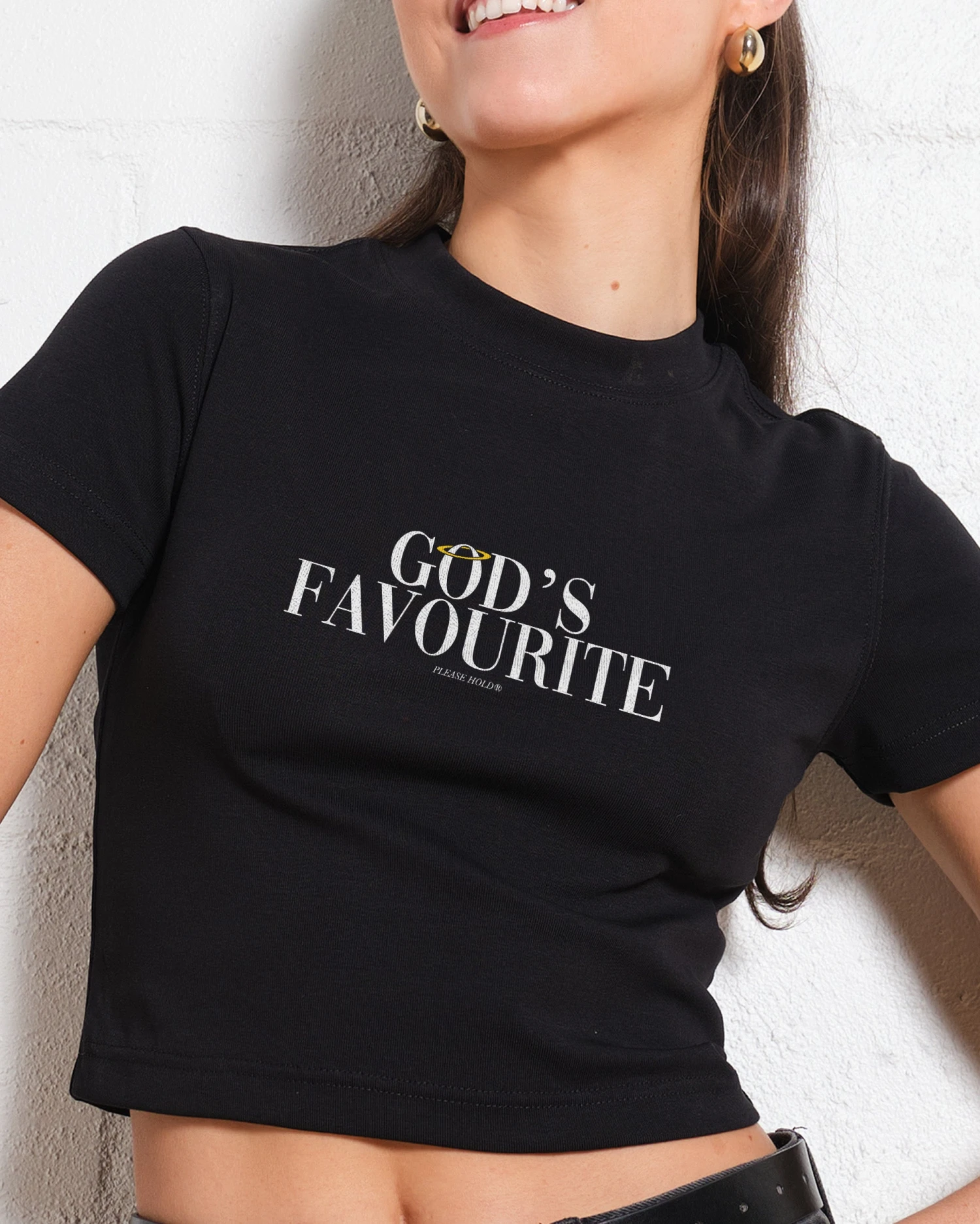 God's Favourite Baby Tee 5 God's Favourite Baby Tee - Image 3