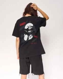 Infectious Smurf #1 T-Shirt -Threadheads Clothing Black Back 1 1 c07f7d0a e2e1 4328 b833 6d030562c818