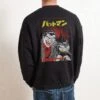 DC Japanese Batman And Joker Sweatshirt -Threadheads Clothing Black Back 1 73f58664 f1b3 44c6 b820 cd747f0b4b26