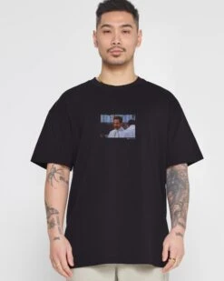 No Soup T-Shirt -Threadheads Clothing Black Close Up Front 3a90eced 0923 4354 b3b8 774edc482a49