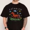 Ketamine T-Shirt -Threadheads Clothing Black Close Up Front fbb0f640 56dc 43d2 b14e 070f599adb8b