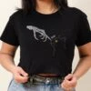 Spooky Boop Crop Tee -Threadheads Clothing Black CropTeeFront 241222dd 9300 4011 a44e c27140282b98