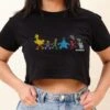 Sesame Street Walk With Me Crop Tee