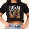 BDSM Crop Tee -Threadheads Clothing Black CropTeeFront 3aeba725 2266 4604 9474 60754d29f645