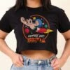 Cosmic Astro Boy Crop Tee -Threadheads Clothing Black CropTeeFront c0d89c03 f69f 4146 82de 3acc59377af9