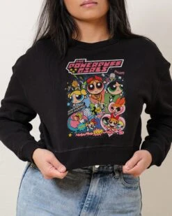 Powerpuff Girls Vintage Crop Jumper