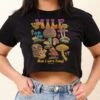 MILF Fungi Crop Tee