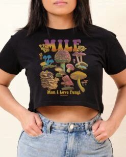 MILF Fungi Crop Tee