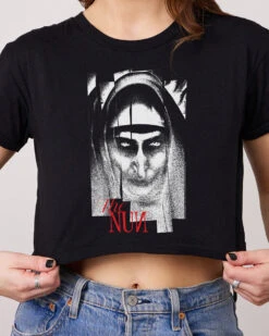 The Nun Crop Tee