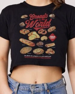 Breads Of The World Crop Tee