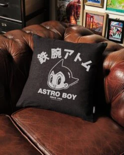 Astro Boy Face Cushion -Threadheads Clothing Black Ecom 61341610 f053 4358 b776 f2959d1d751b