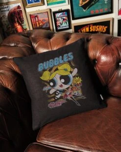 Bubbles Cushion -Threadheads Clothing Black Ecom d2adcd83 ba15 4a89 ab9f 7df6f39d29b0