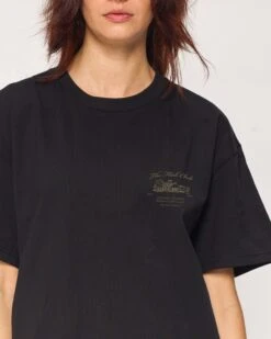 The Flick Club T-Shirt -Threadheads Clothing Black Front 1 55ab15c5 dd82 42c4 8c60 c3f28c4c45f6