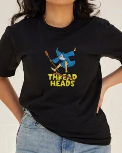 Skating Wizard T-Shirt -Threadheads Clothing Black Front 0130eb11 1d85 44db 98f1 8a58443423d0