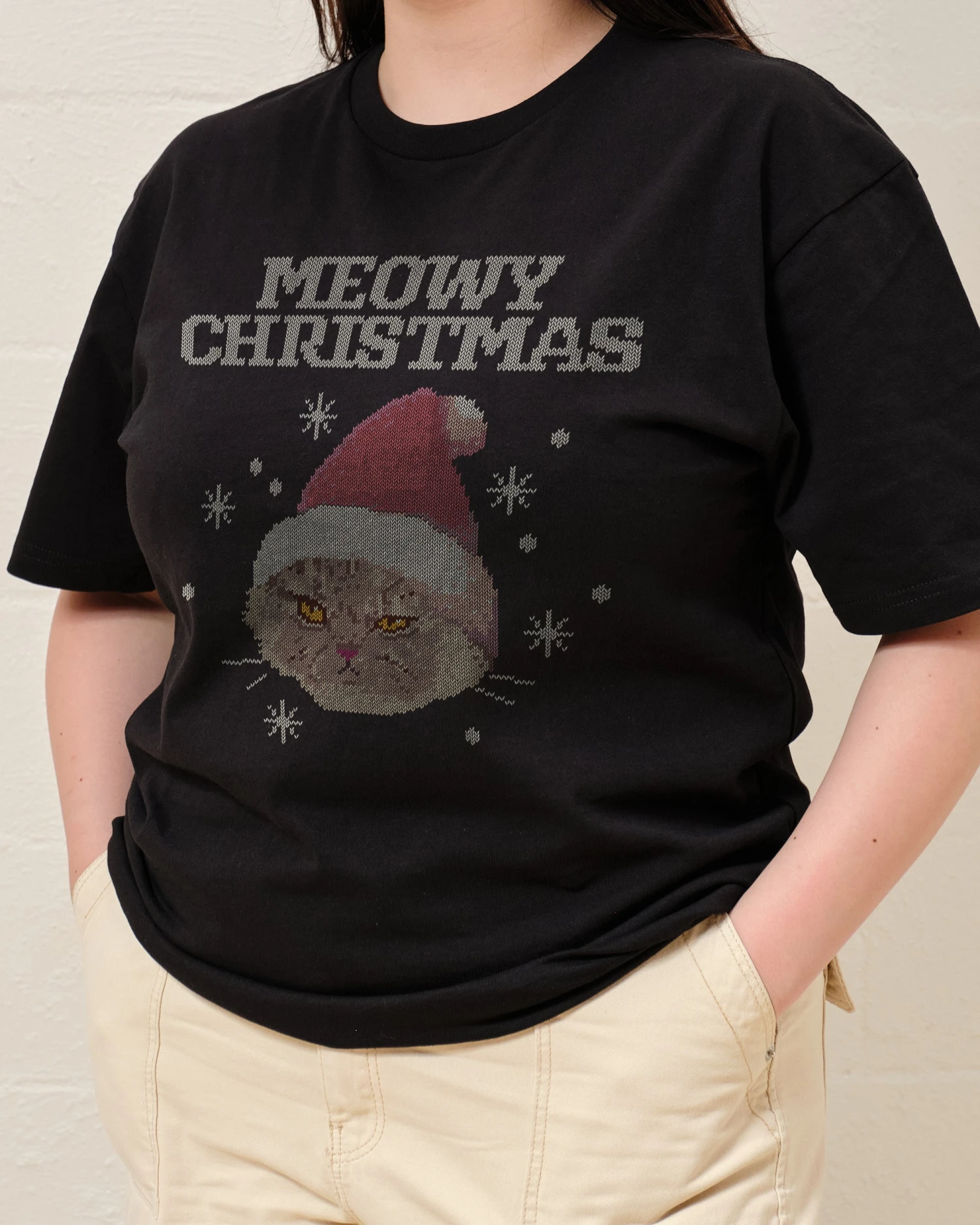 Meowy Christmas T-Shirt 3 Meowy Christmas T-Shirt