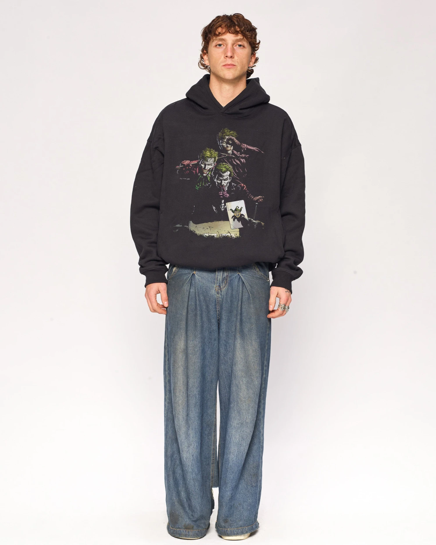 DC The Joker Compilation Hoodie 4 DC The Joker Compilation Hoodie - Image 2