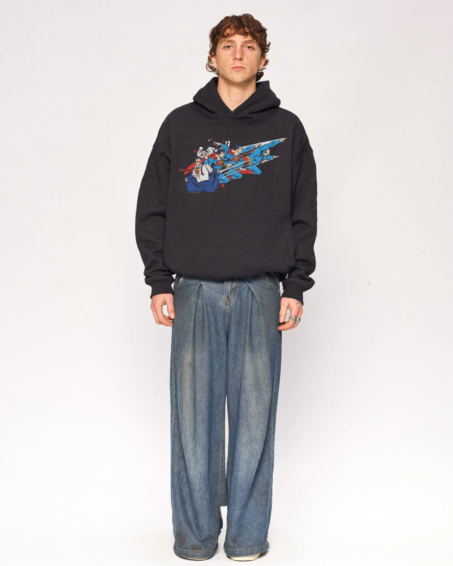 DC Superman Flying Hoodie 4 DC Superman Flying Hoodie - Image 2