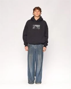 Gargamel Origins Hoodie -Threadheads Clothing Black Full Body Hoodie Front c2618938 0079 44d8 95ca e96b3b25758a