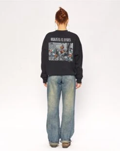 Smurfs Original Classic Sweatshirt -Threadheads Clothing Black Full Body Jumper Back 1 39d83c0c b55f 44cb 85ad 86ac68e34fbe