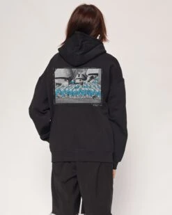 The Original Smurf Hoodie -Threadheads Clothing Black Hoodie Back 1