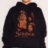 Strider Hoodie -Threadheads Clothing Black Hoodie Close Up Front 567aaf92 9bfa 4b99 8469 b0109451aca4