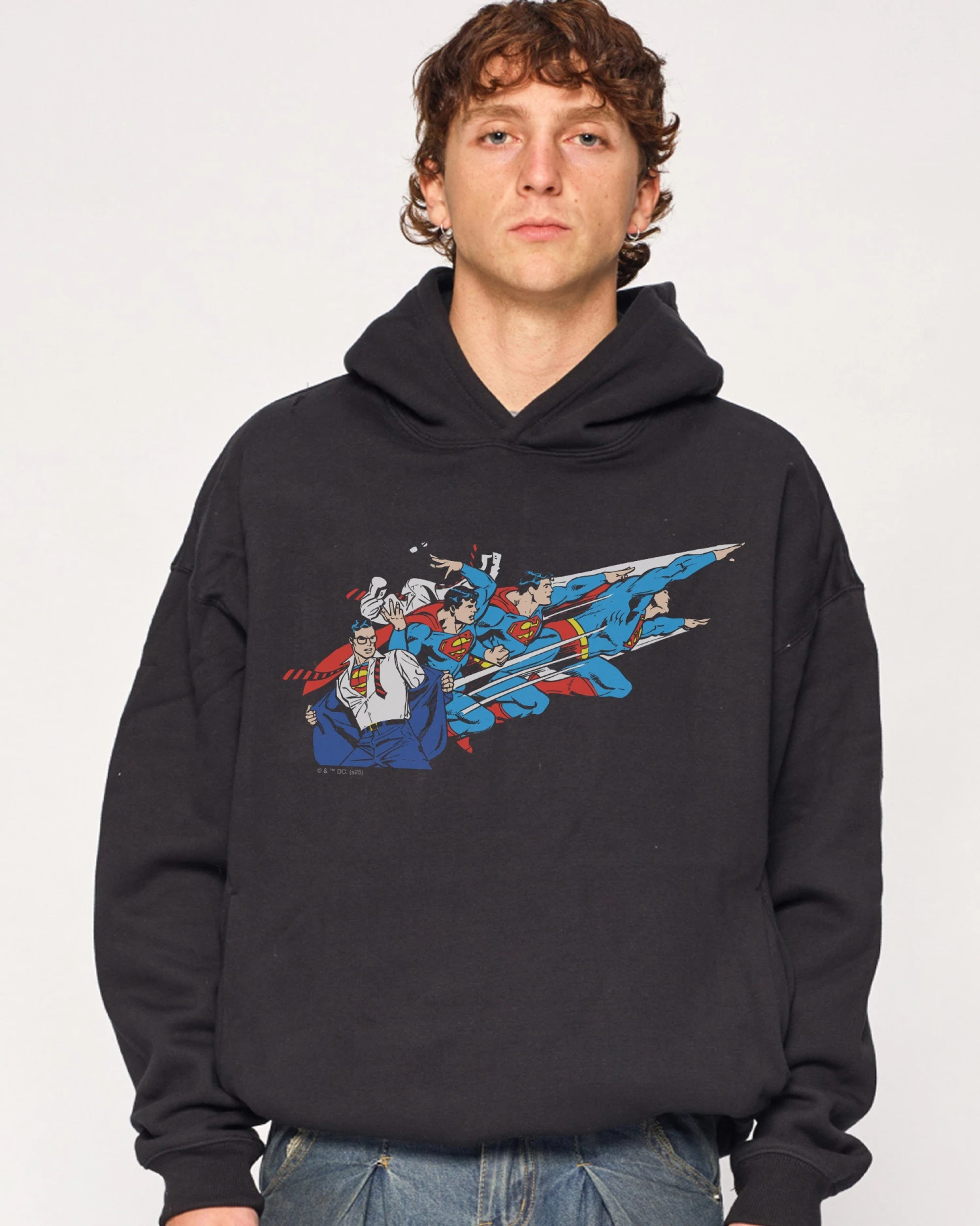 DC Superman Flying Hoodie 3 DC Superman Flying Hoodie