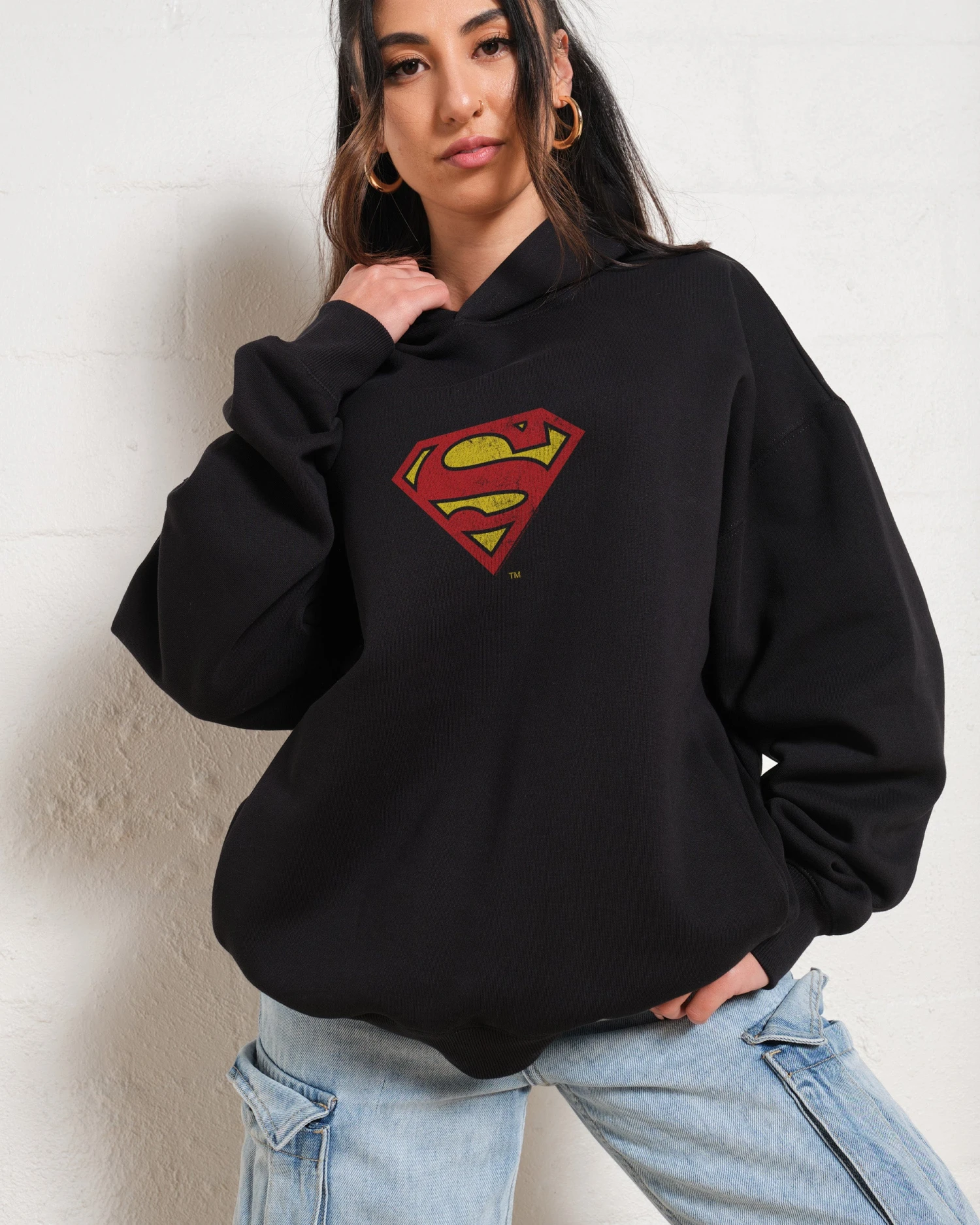 DC Superman Classic Logo Hoodie 3 DC Superman Classic Logo Hoodie