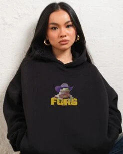 FORG Hoodie -Threadheads Clothing Black Hoodie Women Front a4beb531 3b16 4729 8644 cc8039e00553