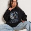 Kitana Hoodie -Threadheads Clothing Black Hoodie Women Front a9e959dd a48c 4c19 b58e 67d86ab92d14