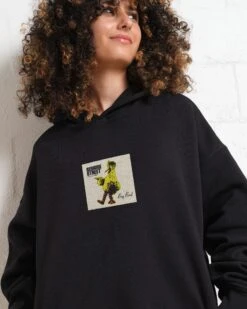 Sesame Street Big Bird Underground Hoodie 7 Sesame Street Big Bird Underground Hoodie -Threadheads Clothing Black Hoodie Women Front c5246643 da52 4d5a 8128 ed1b9d230002