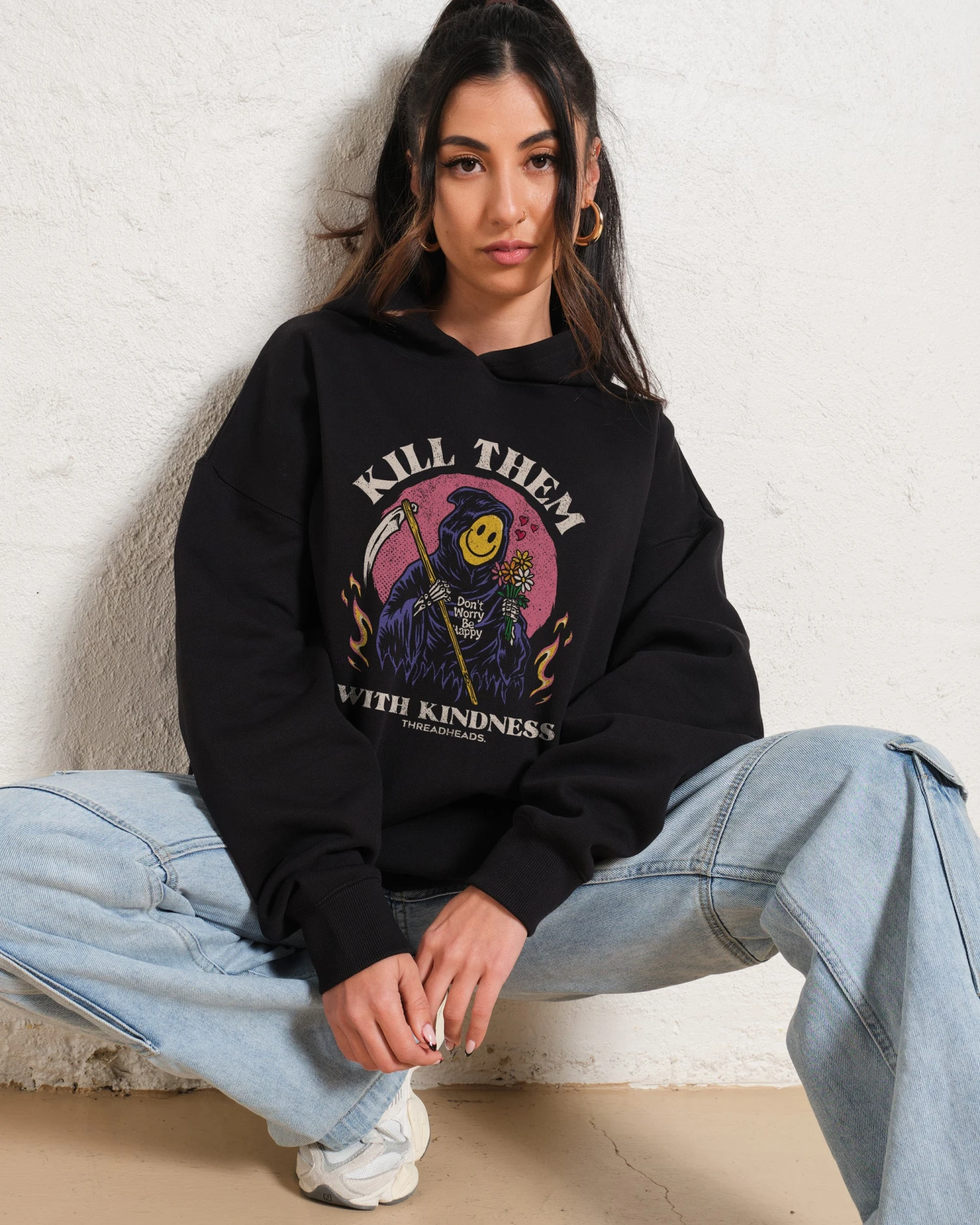 Kill Them With Kindness Hoodie 7 Kill Them With Kindness Hoodie - Image 5
