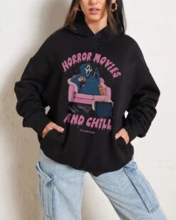 Horror Movies And Chill Hoodie