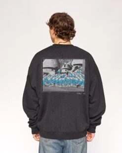 The Original Smurf Sweatshirt -Threadheads Clothing Black Jumper Back a23c68b9 8608 471e 92b1 497f668cbe59