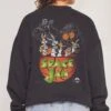 Looney Tunes Space Jam Stars Sweatshirt -Threadheads Clothing Black Jumper Close Up Back c3200142 9fa1 4a22 beb6 a268f6d9a19d