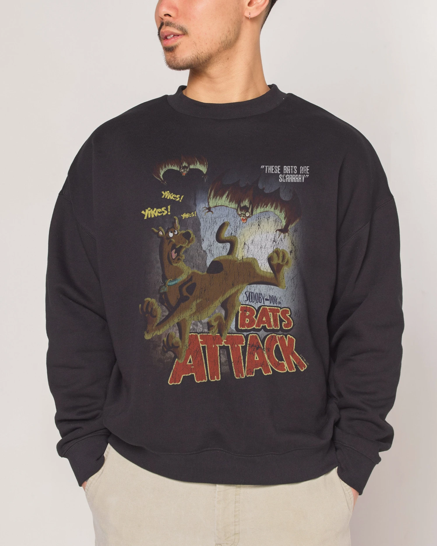 Scooby-Doo Bats Attack Sweatshirt 4 Scooby-Doo Bats Attack Sweatshirt - Image 2