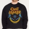Cult Leader Sweatshirt 2 Cult Leader Sweatshirt -Threadheads Clothing Black Jumper Close Up Front 248cbbb3 b7c5 4580 ad2a e1fbf64188a6