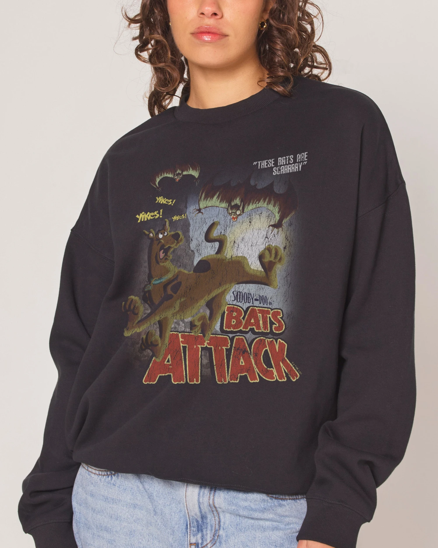 Scooby-Doo Bats Attack Sweatshirt 3 Scooby-Doo Bats Attack Sweatshirt