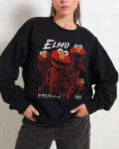 Sesame Street Tokyo Elmo Sweatshirt