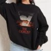 Retro Exorcist Sweatshirt -Threadheads Clothing Black Jumper Women Front 3ce46a42 331c 4b49 8bd2 35694d126270