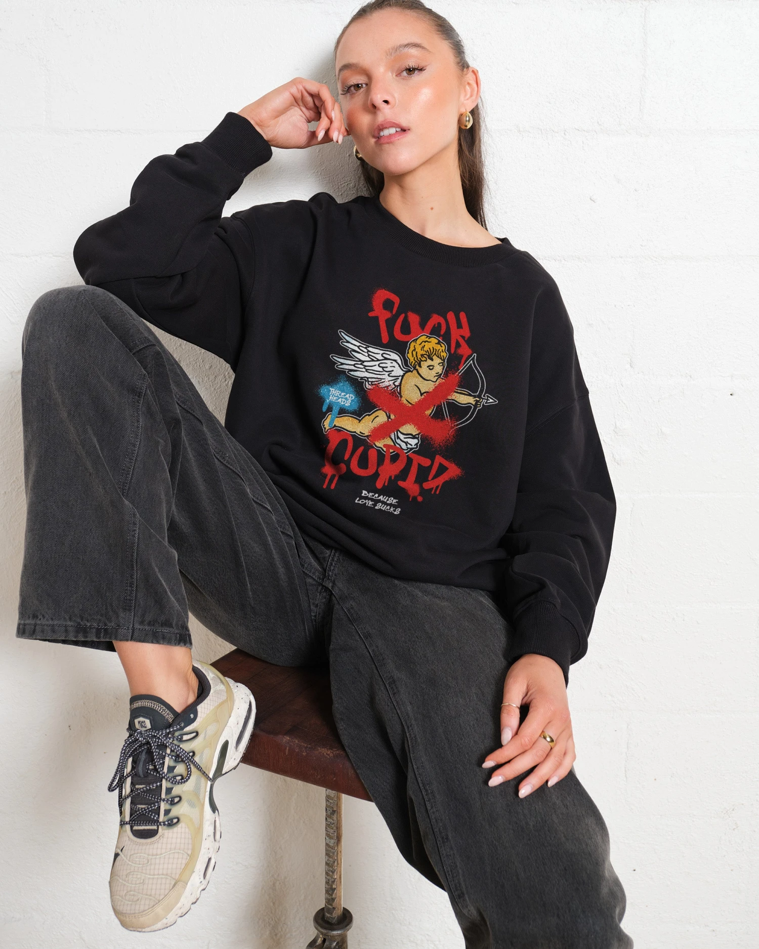 Love Sucks Sweatshirt 4 Love Sucks Sweatshirt - Image 2