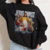 Vintage Jesus Christ Sweatshirt -Threadheads Clothing Black Jumper Women Front e94ab32d 47d0 4e0f 9d0e c3f7ff11e9f6
