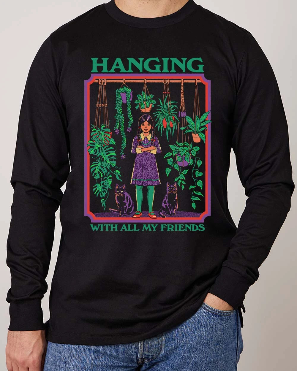 Hanging With All My Friends Long Sleeve 3 Hanging With All My Friends Long Sleeve