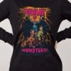 Scooby-Doo Beware Of Monsters Long Sleeve -Threadheads Clothing Black Long Sleeve Front f2d5289c 95b4 40d9 81ef 2bb17a1c11c1