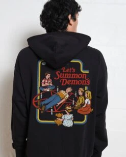 Let's Summon Demons Front And Back Hoodie -Threadheads Clothing Black Men Hoodie Back 1 d2b34048 76bc 43fb ad75 fbf0c0309a73